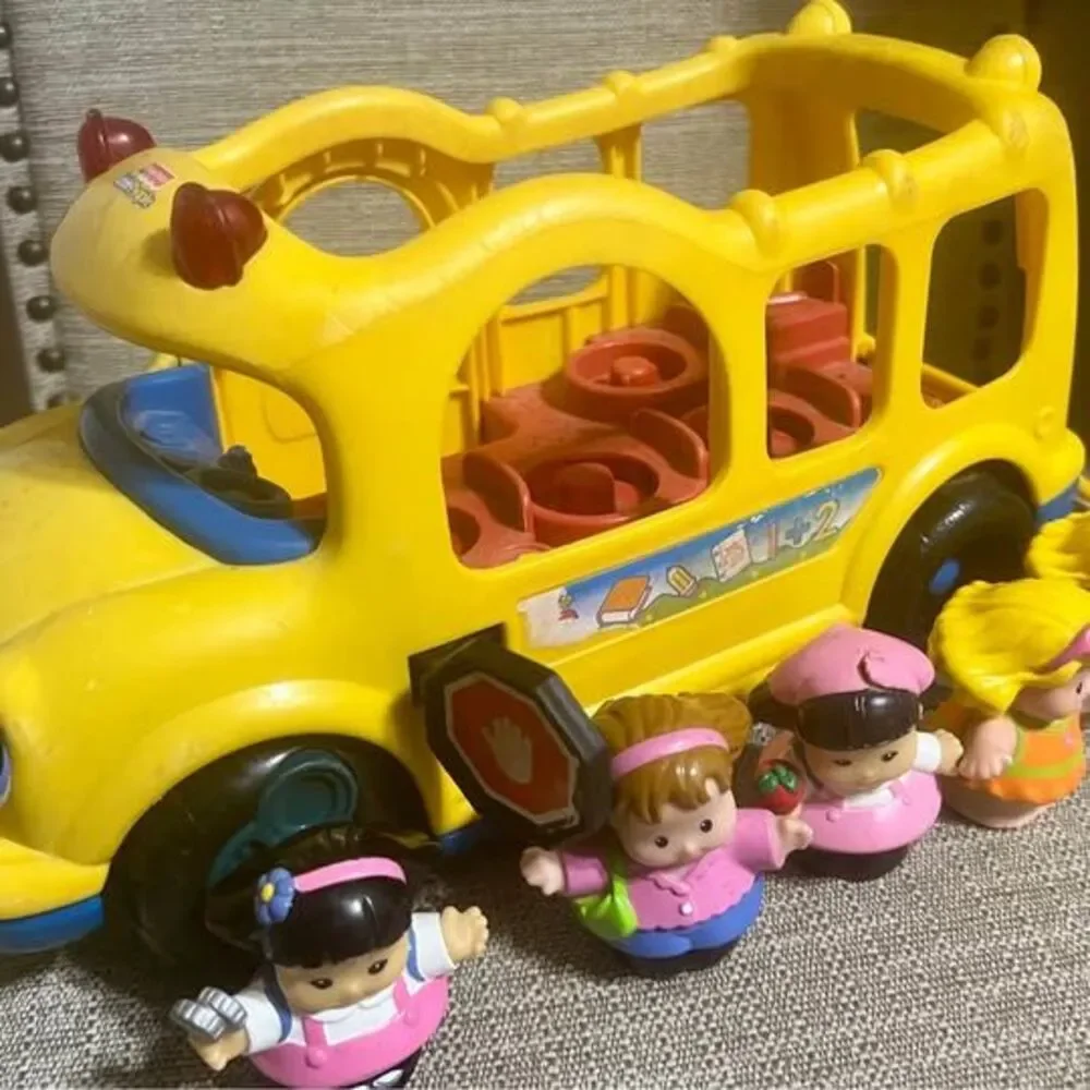 Amazing Vintage Fisher-Price Little People Transportation Bundle – Early 2000s